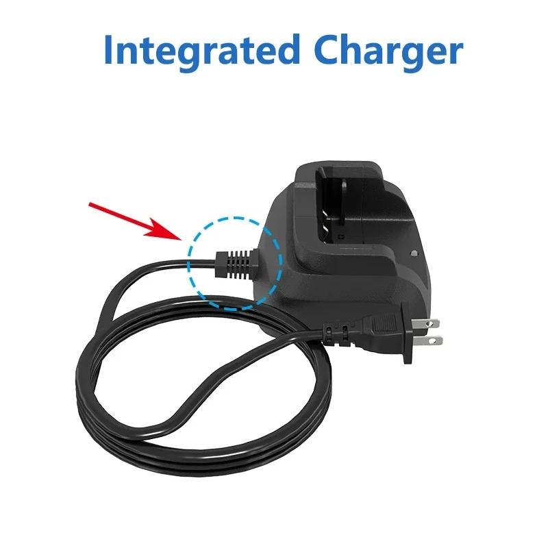 Baofeng UV-16M Battery Charger Dock UV-26 Desktop Charger Base Replacement K5 Pro Max UV-16M V2 UV-5RH Pro GPS Radio Accessories