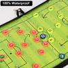 Magnetic Football Tactical Board, Foldable Trainer Folder, Timer, Large Capacity Pens, Referee Whistles,sponges,referee Equipment