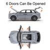 1:32 Scale Rolls Royce Cullinan Cars Toys Alloy Models 6 Doors Opened Miniature Car with Light Music Vehicles Boys Perfect Gifts