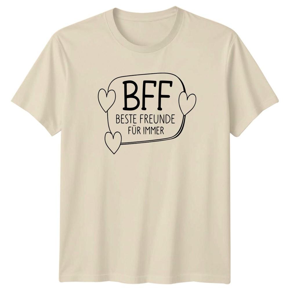 Bff Лучшие Друзья Навсегда Футболка GerUnisex Подарок на Дружбу Для Него и Для Нее
