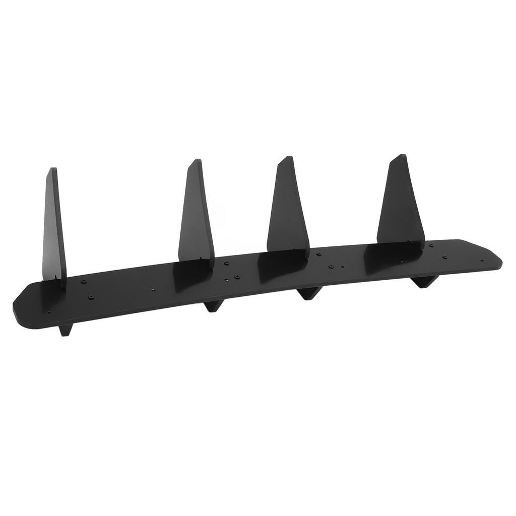 Задний бампер, диффузор, спойлер, глянцевый черный, спортивный вид, комплект для заднего бампера, губа, обвес для MK6 Standard 