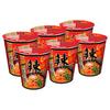 NISSIN Premium Cup Noodle Instant Noodles Korean Hot and Spicy Soup Flavour 70 G. X 6 Pcs
