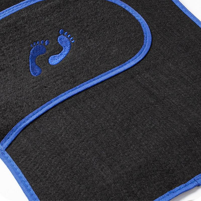 Коврики для автомобилей 4 шт. Всепогодные автомобильные коврики Защита пола автомобиля Прочные автомобильные аксессуары для салона