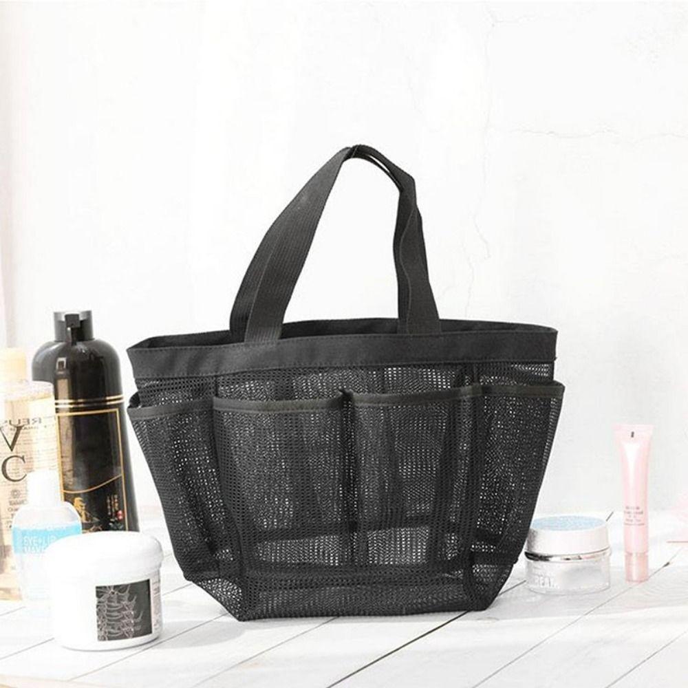 Shower Bag Dorm Beach College Dorm Large Capacity Storage Bag Tote Bag Mesh Shower Bag Wash Bag
