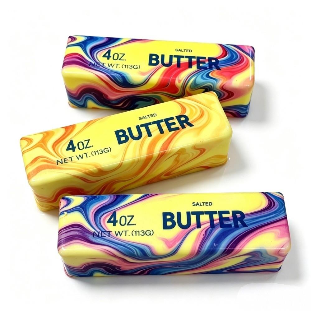 Slow Rebound Squeeze Butter Toy Soft Simulated Butter Pinch Toy Slow Rising Toy For Kids Adults