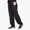 Nike Однотонные трикотажные спортивные повседневные брюки с эластичными манжетами, мужские низы, черные 905237-010