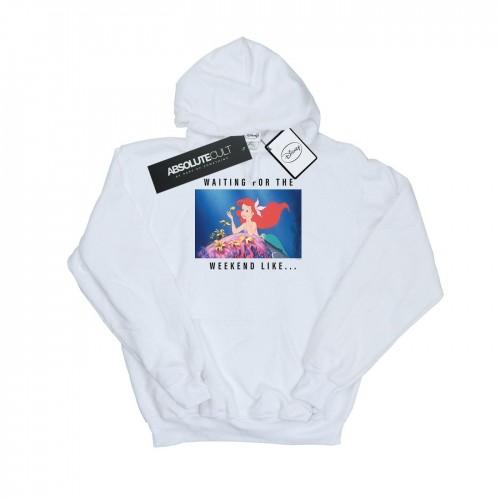 Disney Princess Girls Ariel Waiting For The Weekend Hoodie