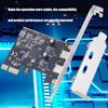 Two USB 3.2 Gen1 Type C PCIExpress Expansion Card ASM1042 Chipset Fast Speed 5Gbps for Desktop