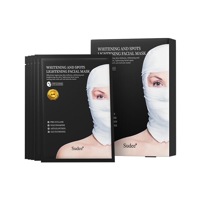 SUDEE Осветляющая и спортивная осветляющая маска для лица 30 г 1 коробка/5 шт.