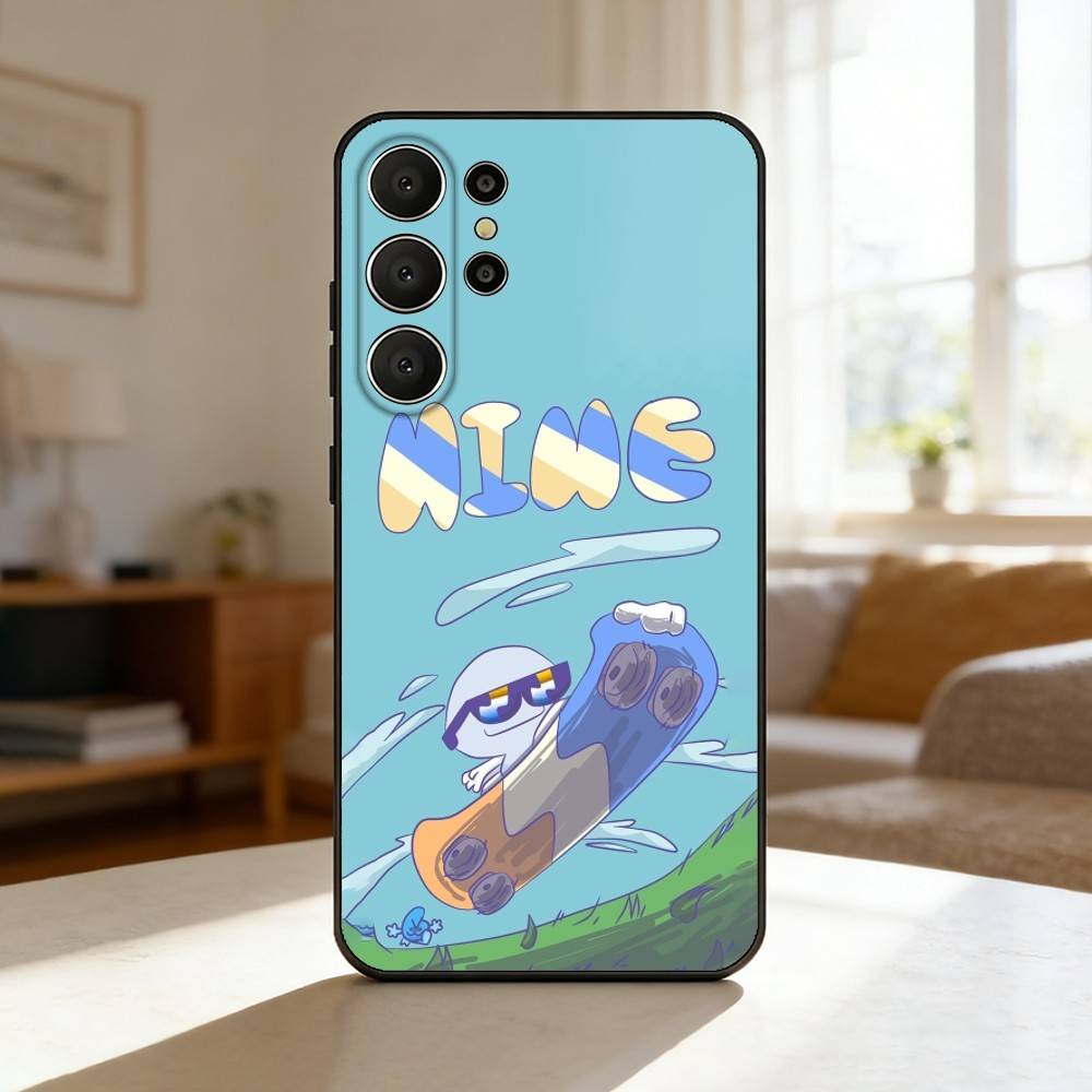 Bfdi Battle For Dream Island Phone Case For Samsung S26,S25,24,23,22,30,21,10,9,Ultra,Plus,Lite,FE Soft Black Case