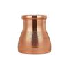 Pure Copper Water Bottle Bedside Carafe Bedroom Jar with Inbuilt Copper Glass Vessel 1 Liter