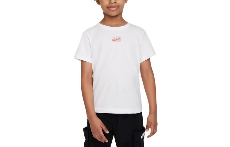 Nike Kids T Shirts Crew Neck Moderate FQ0722-100