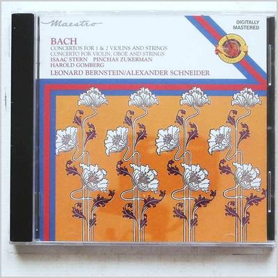 CD ЛЕОНАРД БЕРНСТАЙН, АЛЕКСАНДР ШНАЙ - Бах: Концерты для скрипки (Музыка C MYK44774 Голландия Классика Б/У