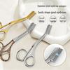 Набор ножниц для бровей и бритвы из нержавеющей стали с расческой для начинающих