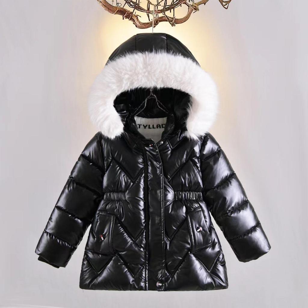 Kids Jackets Autumn Winter Fashion Boys Girls Thin Warm Coats Baby Lightweight Down Cotton Coats Children Clothing