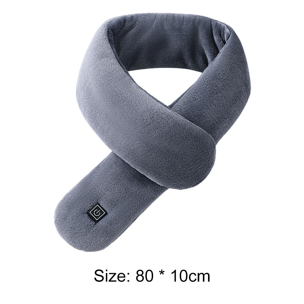 Electric Heating Scarf Heating Pads 3 Gear Heating USB Heater  Thermal Shawl Outdoor Warm Neck Brace Warm Bib For Women Men