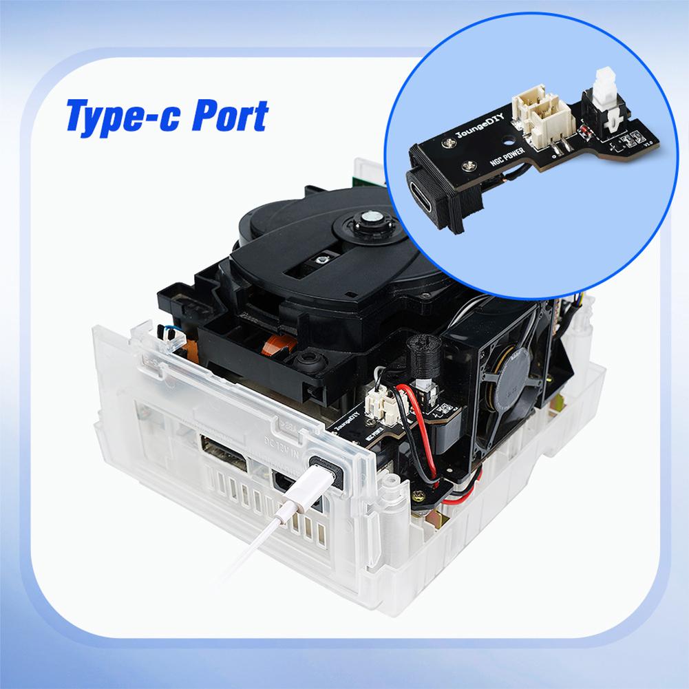 Адаптер питания для Nintendo GameCube, многоцелевой модуль замены блока питания, плата питания Gamecube для игровой консоли NGC DOL-001/101