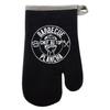 [A2432] - Kitchen Glove 'Chef Barbecue' Black Gray (Barbecue Plancha-chef At the Top) - 28x14cm
