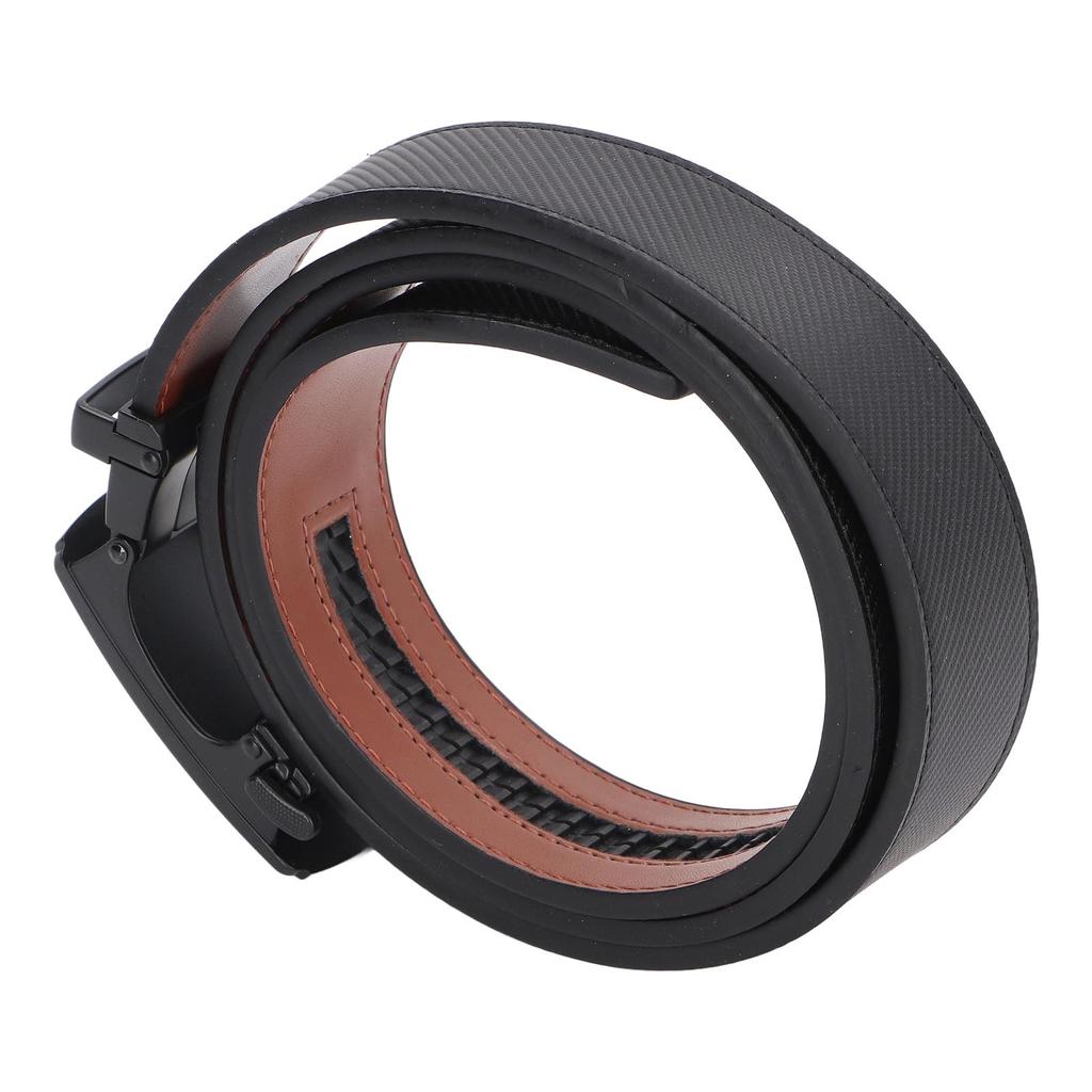 Мужской кожаный ремень, удобный, легкий, мягкий, мужской ремень с автоматической пряжкой для деловых встреч