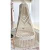 Premium Luxury Macrame Swing Hammock for Adults & Kids, Large Chair Jhula Relax for Indoor, Outdoor, Balcony, Deck, Patio, Living Room, Home