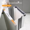 Creative Retractable Wall-mounted Trash Can for Kitchen Cabinets, with Hanging Storage and Foldable Design for Easy Classification.