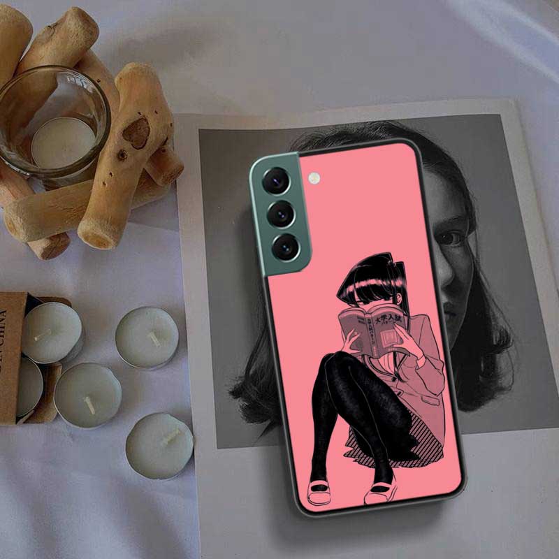 Чехол для телефона Anime Komi Shouko Cant Communicate для Samsung Galaxy Note 20 Ultra 10 Lite 9 8 M11 M12 M21 M30S M31 M32 M51 M52 J8 J