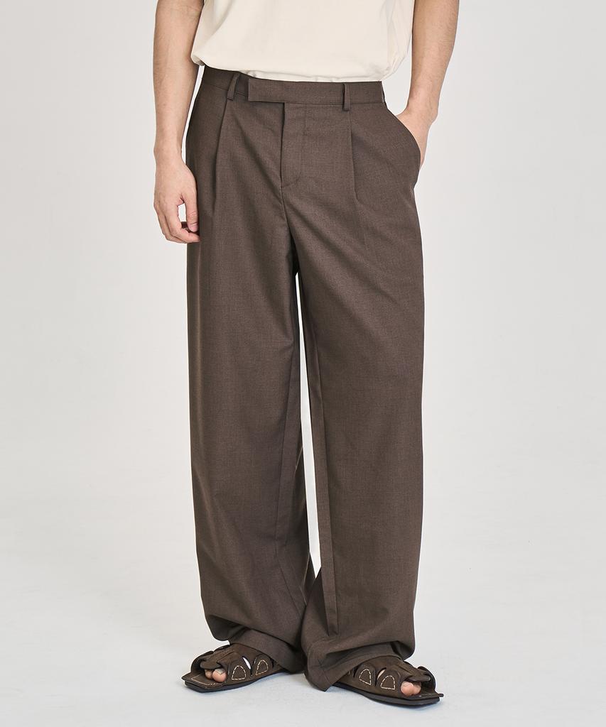 PRAIRIE Airflow Loose Fit Slacks (Brown)