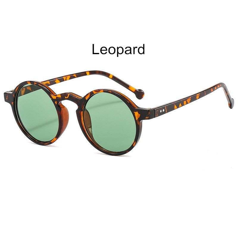 Новые Модные Круглые Женские Солнцезащитные Очки Мужские Ретро Солнцезащитные Очки Личности Пластиковые Градиентные Спортивные Солнцезащитные Очки для Отдыха на Открытом Воздухе UV400