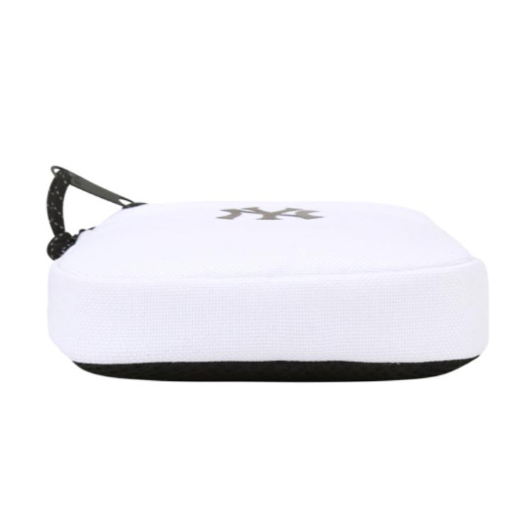 Новая полиэстеровая сумка через плечо MLB, сумка кроссбоди мини унисекс белая 32BGDZ111-50W