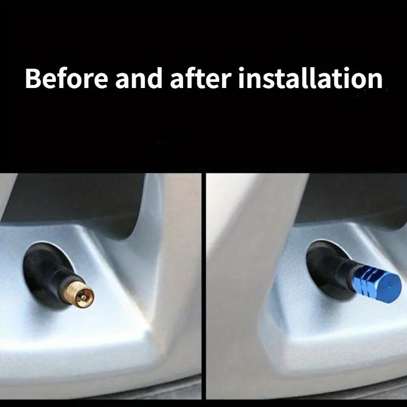 10 шт. алюминиевый сплав автомобильные колпачки для вентилей шин колпачки для обода шины пылезащитный водонепроницаемый для автомобилей мотоциклов грузовиков велосипедов