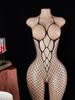 Порно-боди в сеточку, сексуальный предмет, женский прозрачный комбинезон, смелое платье-бэбидолл, открытый шаговый шов, эротическое белье для секса