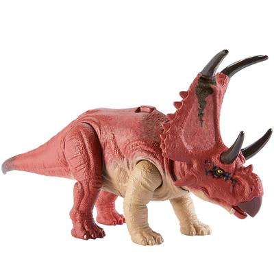 Mattel Фигурка «Мир Юрского периода» Диаблоцератопс 28 лет и HLP16 Рык! [Общая длина приблизительно. см] [4 вверх]