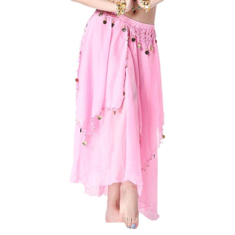 Tassels Sun Skirt Shining Show Costumes Belly Dance Skirt Spanish Skirt Dancing Skirt