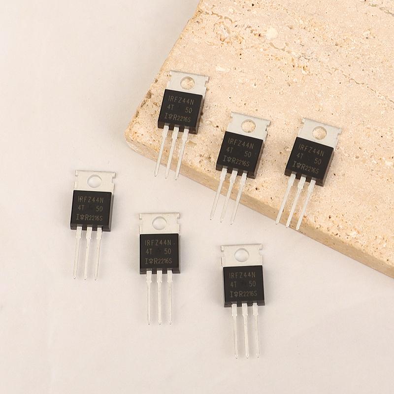 Original MOS Transistor Bundle 55V 49A - 10 Count IRFZ44N TO220