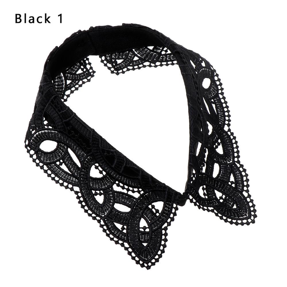 Классический женский хлопковый кружевной накладной воротник в винтажном стиле, съемный аксессуар для одежды, лацкан для блузки, топа, рубашки, ложный воротник, дропшиппинг