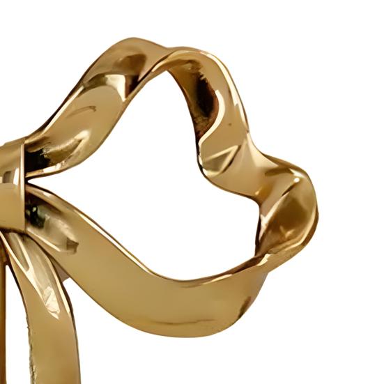 1/2Pcs Decorative Bow Hanger Hat Hooks Strong Load-bearing Simple Installation Wall Mount Bow Shaped Towel Hooks