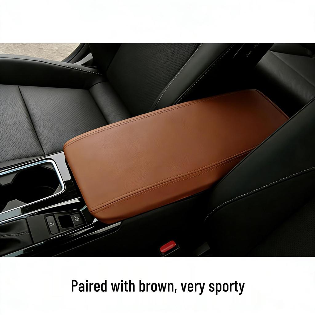Чехол-подлокотник из микрофибры и кожи для Toyota Camry 9-го поколения 2024-2026 гг. - Прочный, износостойкий и грязеотталкивающий.