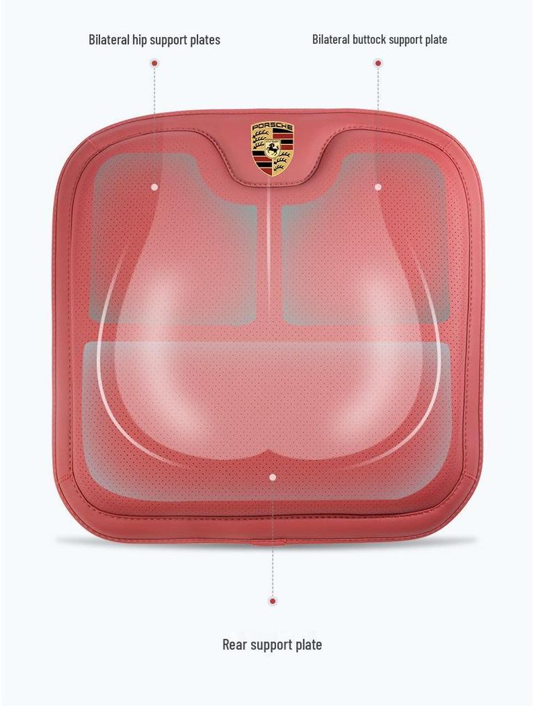 Porsche Seat Accessories: Year-Round Cushions & Lumbar Supports for Cayenne, Macan, Panamera, 718
