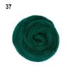 38 Colors Felt Craft Felting Wool Fiber Felt Fabric Felting Pack DIY Handmade Toys 5g/10g/20g/50g