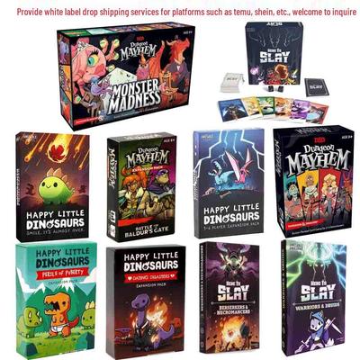 Стратегическая карточная игра «Счастливые динозавры и единороги»