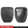 1Pc Car Rubber Non-Slip Brake Clutch Pads Brake Pedal Pad Anti-skid Pad Cover For Subaru Forester 2008-2012