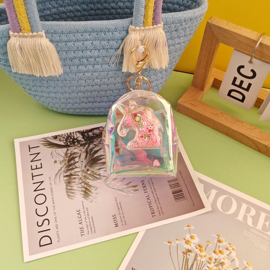 Красочный мини-кошелек для монет в форме сердца: Портативная сумка для помады и наушников