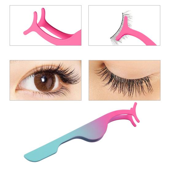 Профессиональный пинцет для накладных ресниц, многофункциональные эластичные косметические инструменты