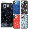 Чехол для телефона «Рождественские снежинки» для iPhone 11 12 13 14 Pro Max mini X XR XS SE 2020 6S 7 8 Plus Samsung Galaxy S21 S22