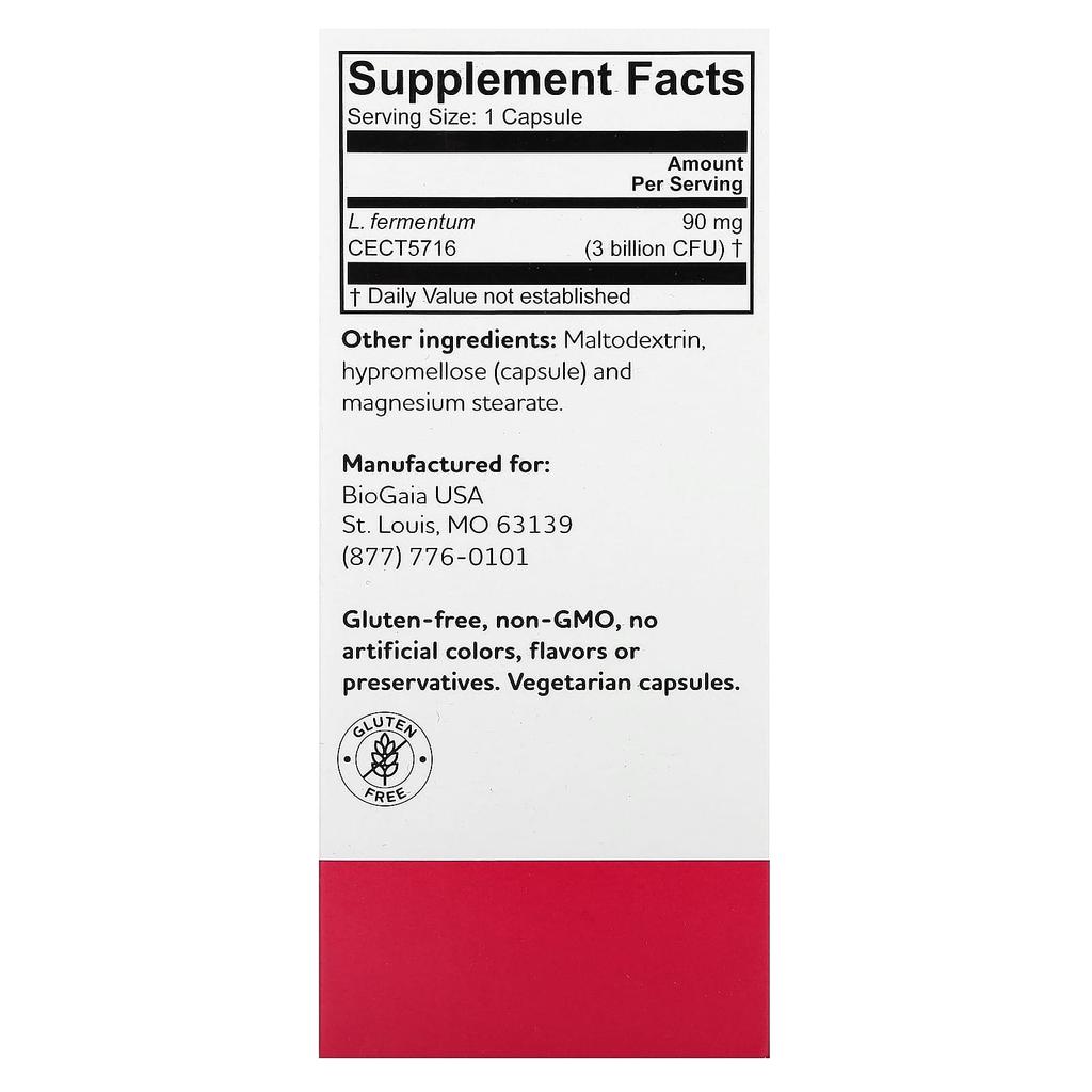 BIOGAIA BioGaia, Мама, 3 миллиарда КОЕ, 30 капсул