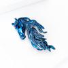 Handcraft Horse Head Brooch Portable Alloy Accessory for Casual Formal Outfits