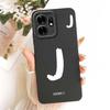 For Honor X6d X6D 5G Case LNA-NX1 Simple Lucky Letters A-Z Silicone Back Cover For Honor Play 60A 60a 5G NLA-AN00 Bumper Shell