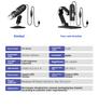 1600X Портативный электронный микроскоп Зум Цифровой микроскоп со штативом Оптический микроскоп для оценки ювелирных изделий Видео