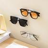10Pcs Clear Glasses Storage Rack Self Adhesive Glasses Wall Holder Glasses Display Holder  for Home