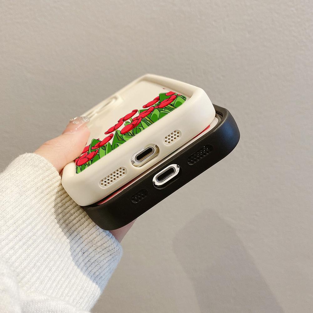 LZ16 цветочный силиконовый чехол для телефона Xiaomi 11 Lite 5G 14T Redmi 14C 13C A3 Note 12 11 9 10 13 Pro Plus противоударный задний чехол